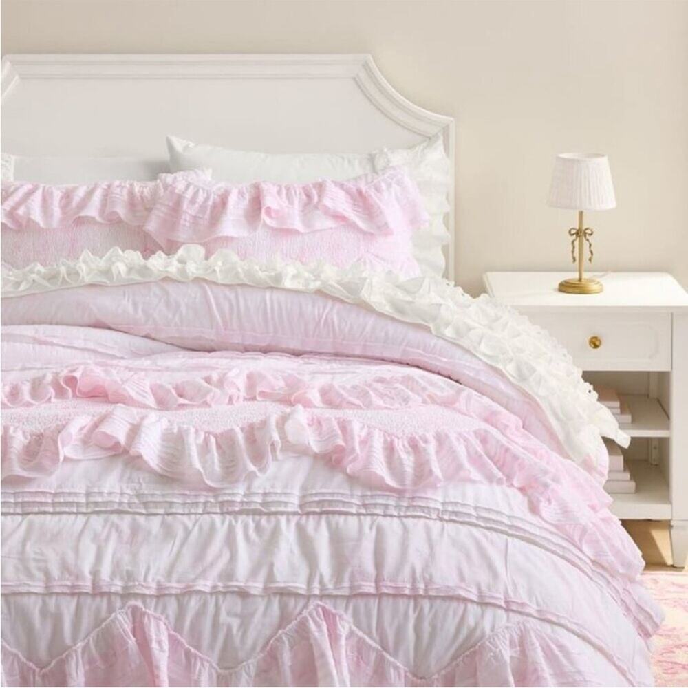 LoveShackFancy x Pottery Barn Full / Queen Summer Dream Tie Dye Quilt NWT